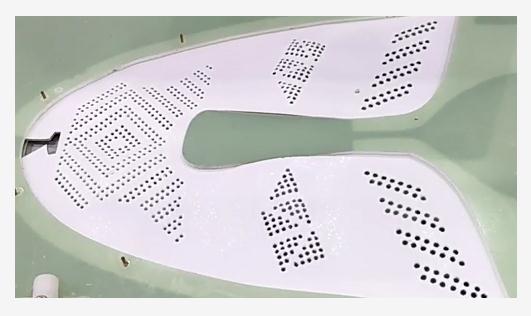 Ayakkabı torbaları için otomatik delme makinesi deri jyl-C3020
